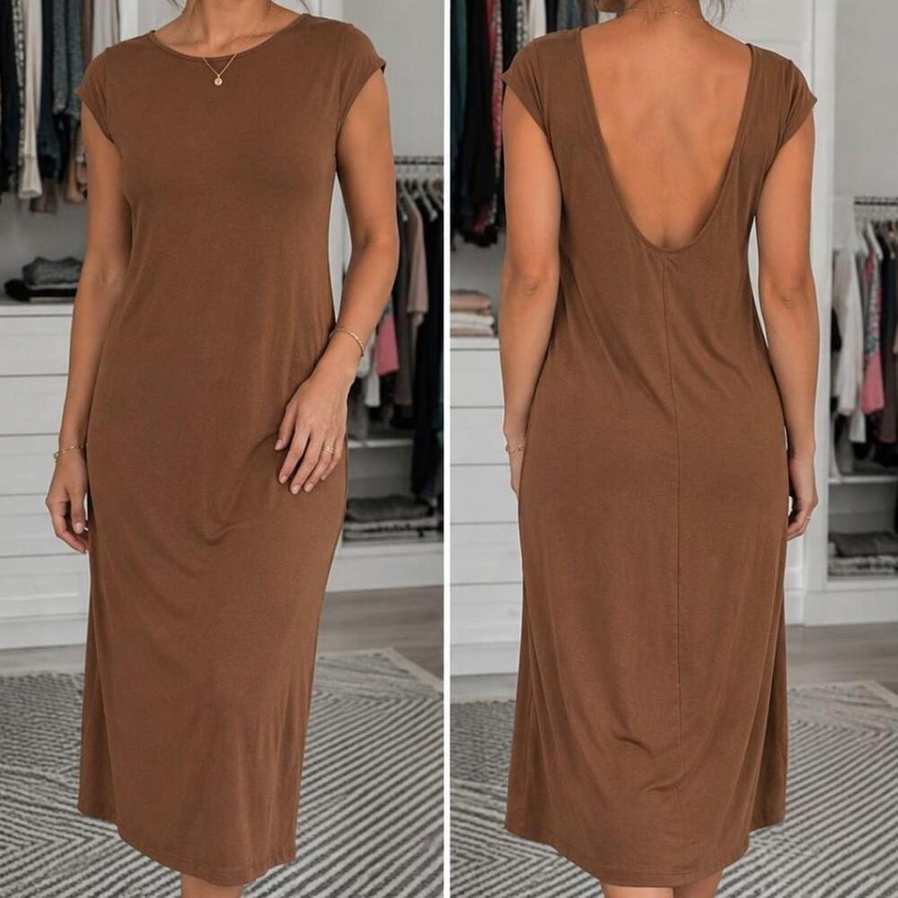 Wild fable brown dress wildfable